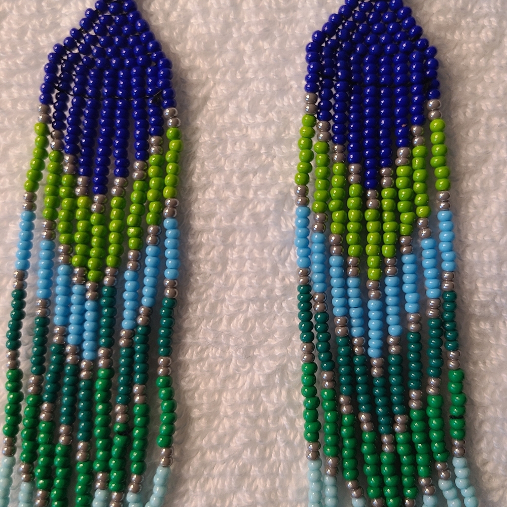 Colorful Beaded Earrings